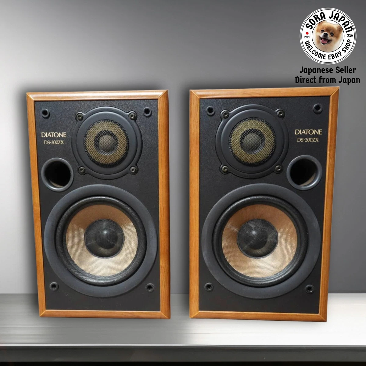 スピーカー・ウーファー DIATONE Speaker System DS-175AV pair 1984 Diatone DS-175AV - YouTube