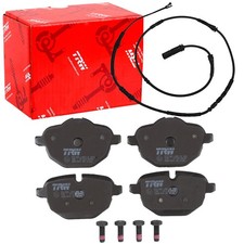 TRW BREMSBELÄGE + WK HINTEN passend für BMW X3 F25 X4 F26 sDrive xDrive