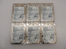 Lot of 6 Seagate 900GB 10K 12Gbps SAS 2.5" Server Hard Drive ST900MM0018