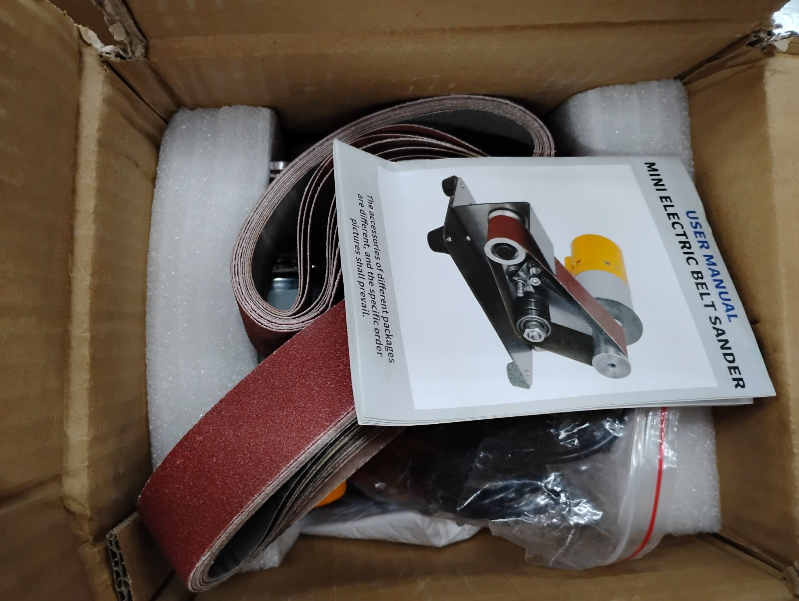 Mini Belt Sander Knife Making 15 Degree