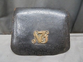 INDIAN WARS NATIONAL GUARD LEATHER CARTRIDGE BOX POUCH