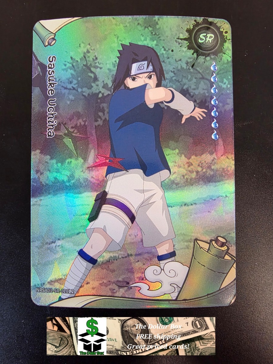 2025 Kayou Naruto Sasuke Uchiha SUPER RARE NRSA01-SR-020L2 Card | eBay