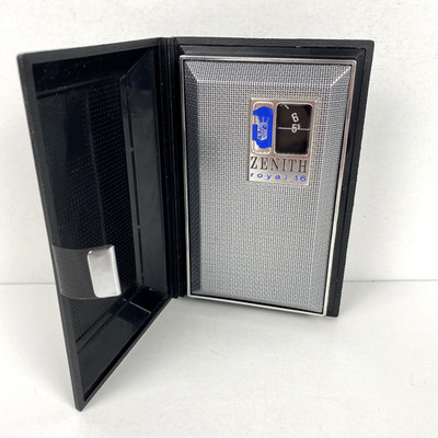 Zenith Royal 16Y Transistor Radio Japan 506 Billfold Tested Working Vintage AM