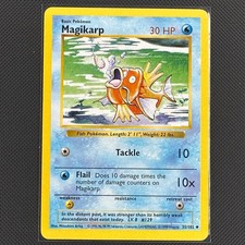 1995 magikarp pokemon card value - 021/078 Retreat Cost This PSA 10 1st Edition