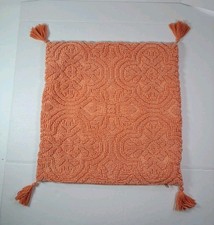 Opalhouse Coral Color Indian Style Pillow Cover With Tassels