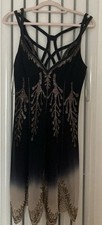 Beautiful Karen Miller Dress size 10 Black