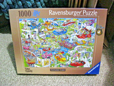RAVENSBURGER 1000 PIECE PUZZLE TIME TRAVEL 4 FUTURE TIME RAY'S COMIC SERIES LIVE