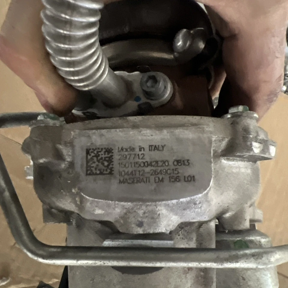 Turbocompresor izquierdo 14-24 Maserati Ghibli Levante M157 turbo cargador colector OEM Foto 2 de 4