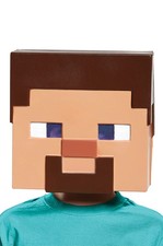 Minecraft Steve Vacuform Child Mask