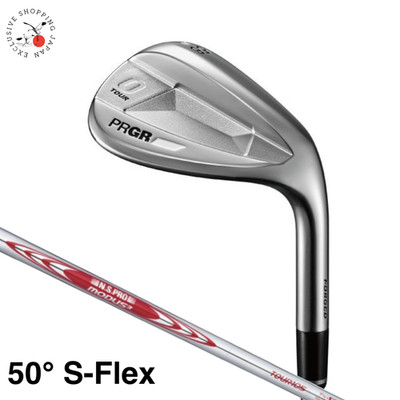 PRGR Golf 0 TOUR Wedge Club 50° S-Flex N.S.PRO MODUS3 Tour 105 Steel Shaft 2023