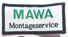 MAWA Montageservice Company Patch Badge Crest