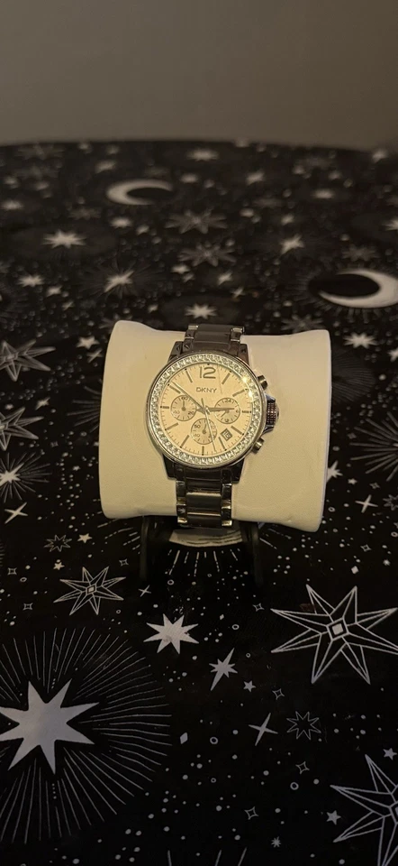 DKNY Women’s Stainless Steel Quartz Watch – Model NY-8083 – Pre-Owned - Image 3 of 4