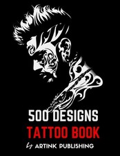 Lot of 3 Brand-New Tattoo Design Books Over 3,600 Unique Designs