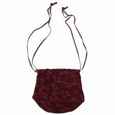 【Bag】BOTTEGA VENETA Butterfly Print Suede Crossbody Shoulder Bag with From Japan