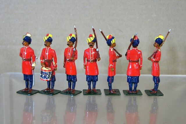REPLICA MODELS PATRICK CAMPBELL BRITISH in INDIA 2nd MADRAS PIONEERS x 7 mv REPLICA MODELS PATRICK CAMPBELL BRITISH in INDIA 2nd MADRAS PIONEERS x 7 mv