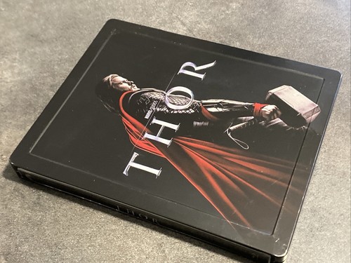 THOR BLURAY STEELBOOK 3D + 2 BLURAY STEELBOOK FNAC FRANCE EDITION MARVEL RARE - Imagen 3 de 5