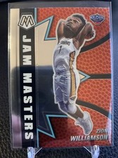 Zion Williamson 2020-21 Panini Mosaic Jam Masters Base Insert SP Pelicans #1