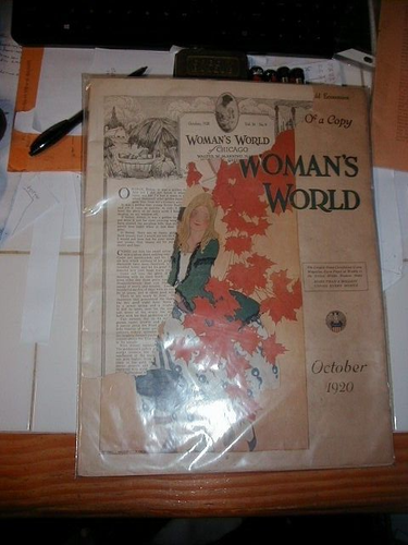 Woman's World of Chicago October 1920 See Scans