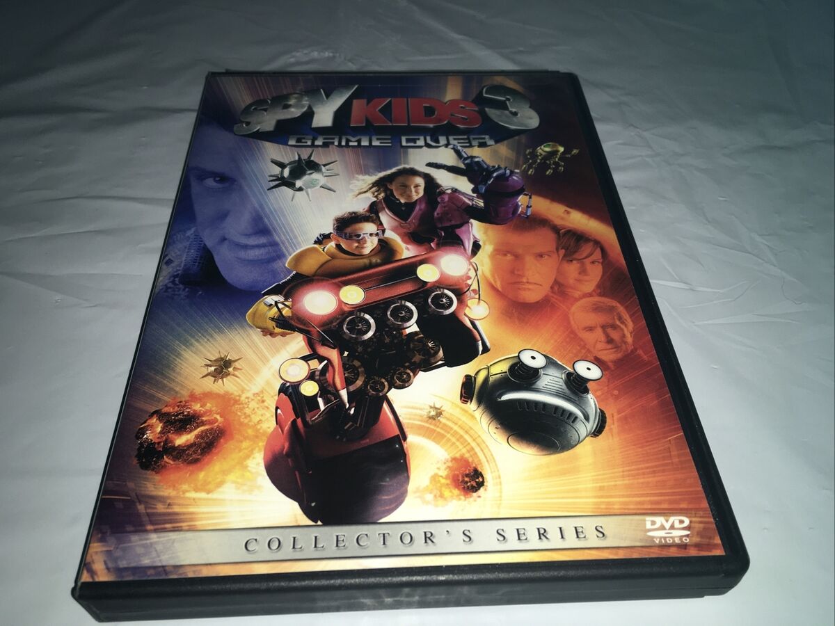 SPY KIDS 3 GAME OVER (2D) COLLECTOR'S SERIES (DVD) Antonio Banderas SPY KIDS 3 GAME OVER (2D) COLLECTOR'S SERIES (DVD) Antonio Banderas
