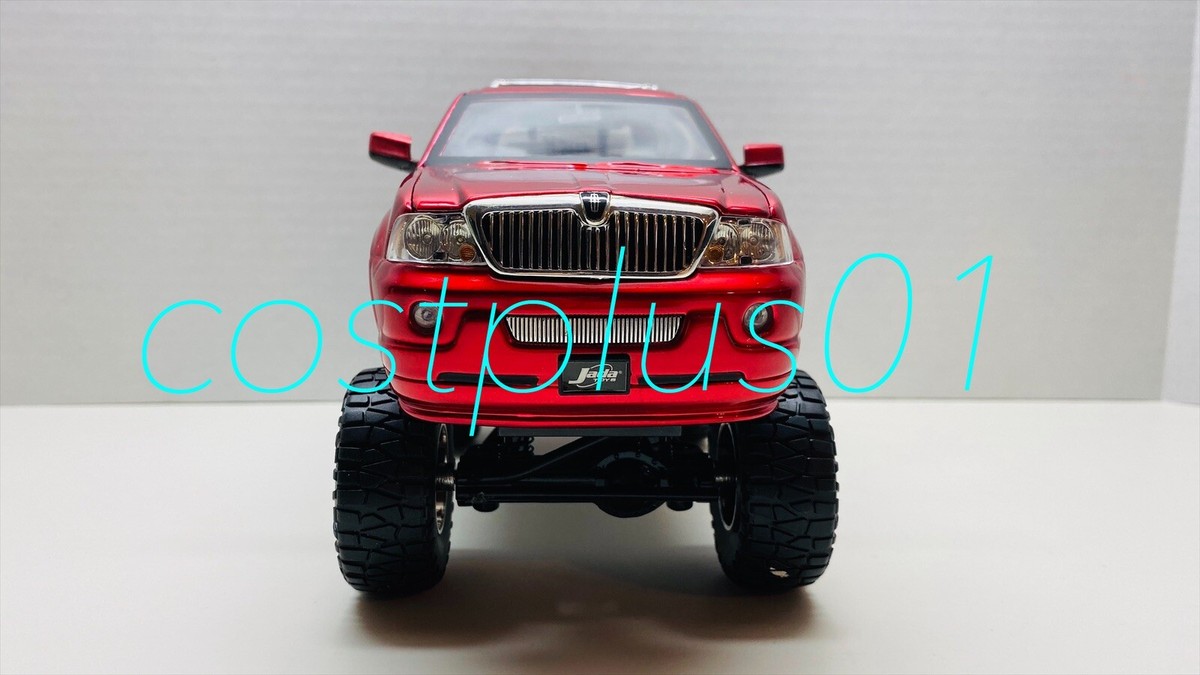 JADA HIGH PROFILE LINCOLN NAVIGATOR 1:24 RED | eBay