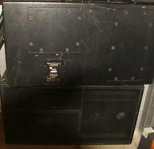 Pair EAW ASR690 3-Way Loudspeaker Dual 12" Low Horn loaded 10"  1  Bi-amp Only