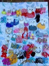 45 Pairs Boho Handmade Tassel Earrings Lot