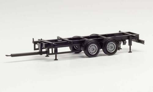 Herpa 085274 Chassis Tandem Trailer 7.82M Swap Bodies 1:87 H0 New - Picture 2 of 2