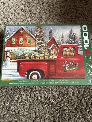 Eurographic Puzzle 1000pc. Dirty Friends Holiday Farms New Sealed