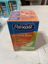 Rexall 3 Pack Nicotine Gum 4mg Cool Mint 20 Pcs Per Box Exp 8/25