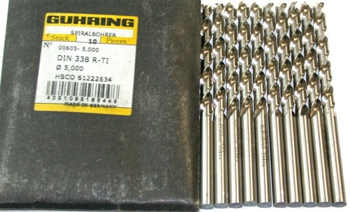 Flute 5mm Diameter Drills 00605 