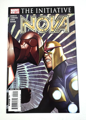 Nova #2 Marvel Comics 2007 The Initiative Iron Man