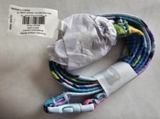 Vera Bradley MARIAN FLORAL Breakaway Lanyard Purple Blue Pink New 