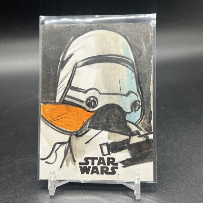 2018 Topps Star Wars 1/1 Sketch by Mehscine