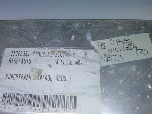 21021856 Saturn S-Series 1993 pcm ecu ecm computer - Picture 2 of 4