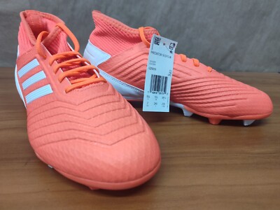 Adidas Men's Predator FG Soccer Cleats G25819 Coral White