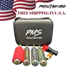 Motorcycle Dirt Bike Trail Tire Repair CO2 Cartridge Inflator Enduro PMSUTAH