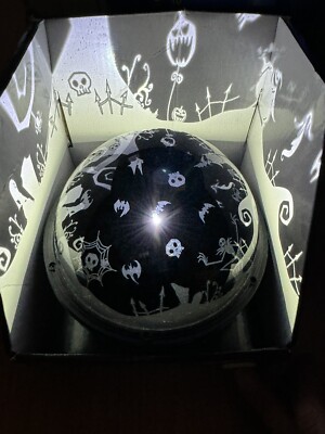 Disney Nightmare Before Christmas LED Shadowlights Rotating Halloween Scene NEW