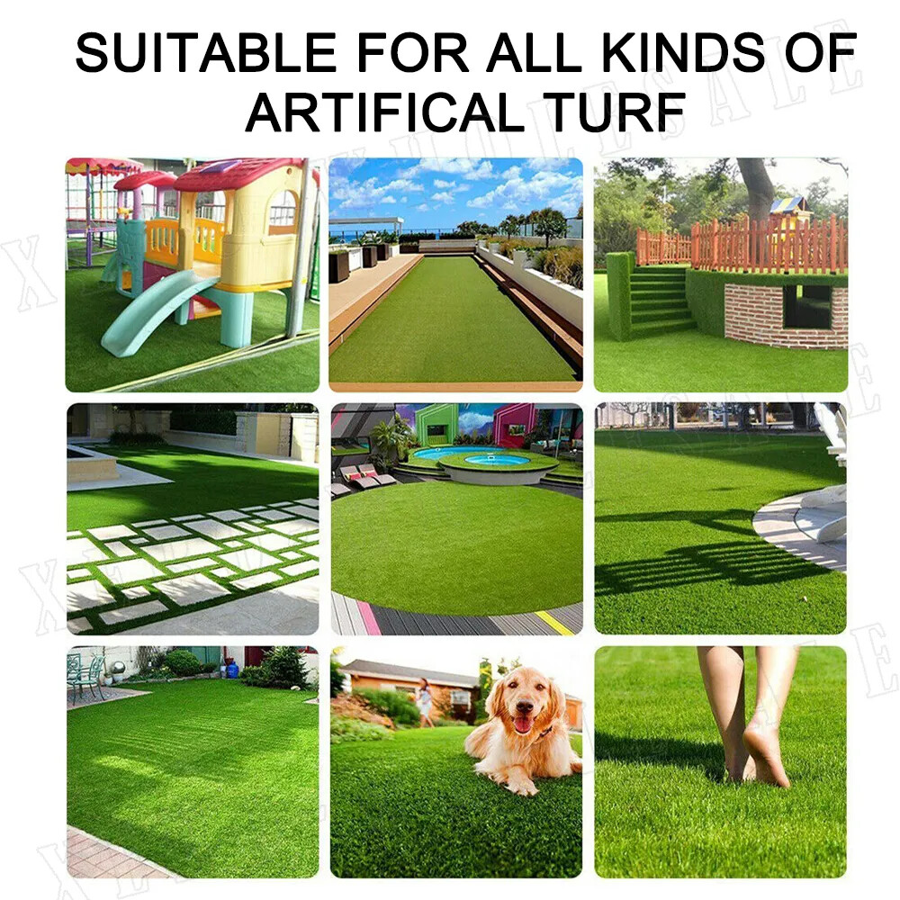 Primeturf Synthetic Artificial Grass Pins Fake Lawn Turf Weed Mat U