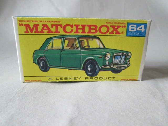 Matchbox Lesney MG-1100. #64 England (Original Box ONLY!) | eBay