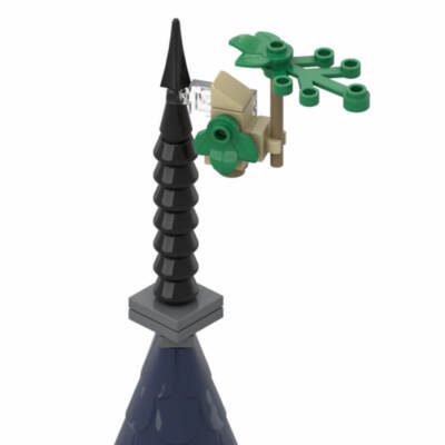 MOC-161243 Hyrule Castle With Full Interior Modular Building 47821