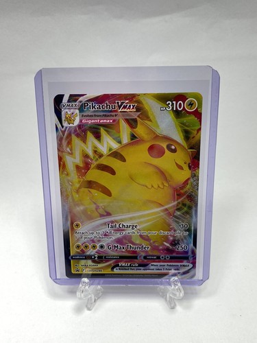 Pokémon TCG Pikachu Lot Of 9 Cards V VMax Holo Bundle Trading Card Game Full Art - Picture 5 of 20