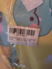 Kids Swim Vest M Yellow Teal Dinosaur