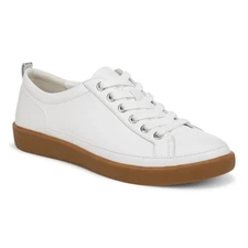 Vionic Winny White Leather Gum Sneaker Women's sizes 5-11/NEW!! MEDIUM