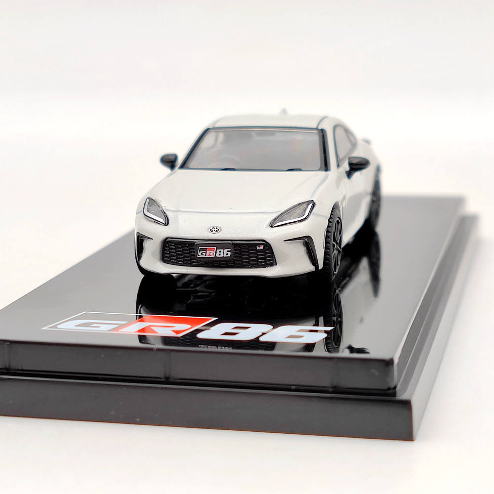 Hobby Japan 1/64 TOYOTA GR86 RZ 3BA-ZN8 White HJ641048AW