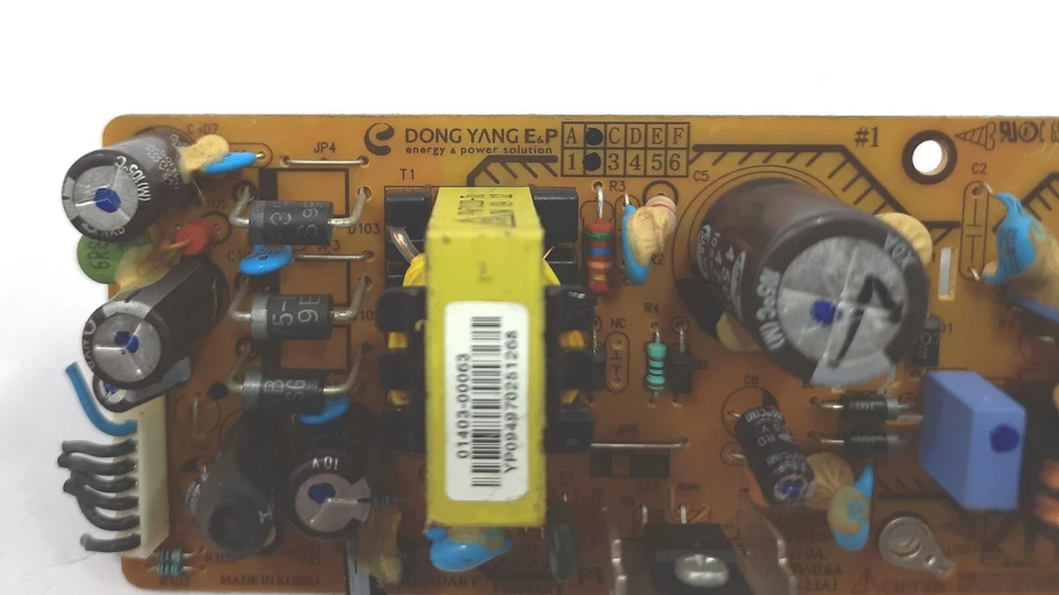 Dong yang PW702D Input 90-250VAC Output 3.3VDC 6VDC 12.5VDC Power Supply PCB - Image 4 of 4