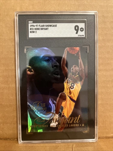 1996-97 Flair Showcase #31 Kobe Bryant Row 2
