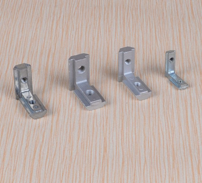 Lot De 4 Connecteurs Pour Profilés Aluminium 45x45 – Rainure En T 10mm, Longueur 180mm, Vis M8 Incluses - 3