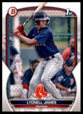 Lyonell James 2023 Bowman Prospects #BP-118 Boston Red Sox