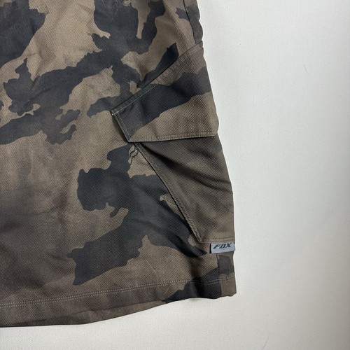 Fox Racing Ranger MTB Downhill Biking Cycling Shorts Green Camo Mens 40 - Picture 3 of 8