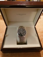 Longines Master Black Roman Dial 42mm Power Reserve Auto Watch (L2.666.4.51.6) 2